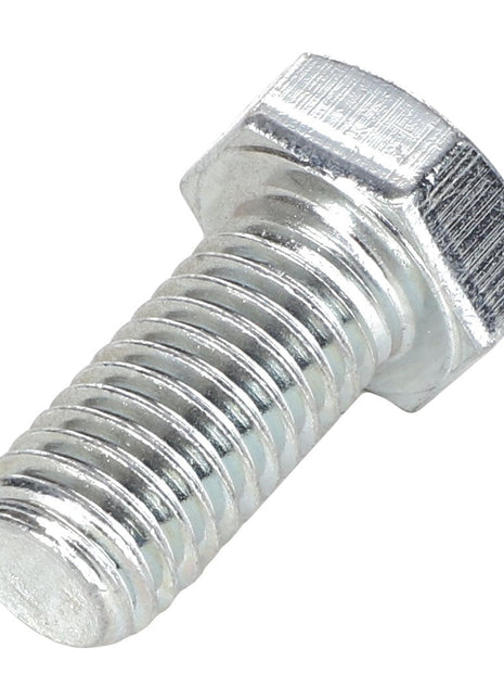 Close-up image of a shiny metal hex bolt with a threaded shank and hexagonal head. This product is the AGCO | SCREW - AL5002101 by AGCO. No current product description information is available.