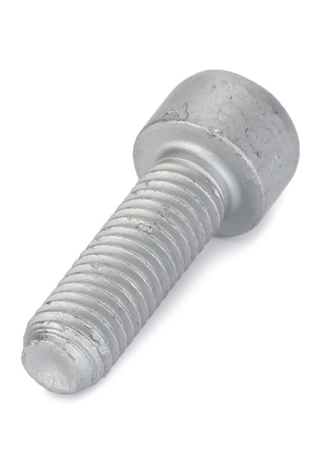 A close-up image of the AGCO | Extension - La14306424, showcasing its intricate threaded body and precise hexagonal head.