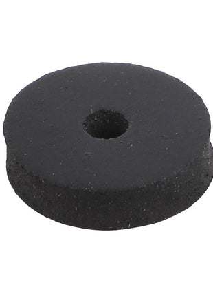A round black rubber washer with a hole in the center, branded as AGCO, bears the product name AGCO | DAMPER - V30637000, though detailed product description information is currently unavailable.