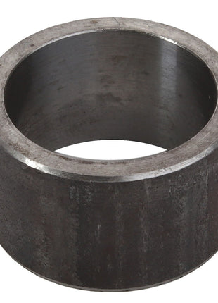Introducing the AGCO | Spacer - La320948850 by AGCO: a robustly designed metal cylindrical pipe coupling, complete with a hollow center and a textured exterior surface.
