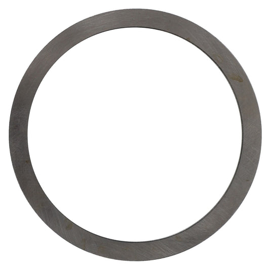The AGCO | Disc - F716300020163, a flat, circular metal ring with a smooth surface and uniform width, displays slight scratches and discoloration. No current product description information is available.