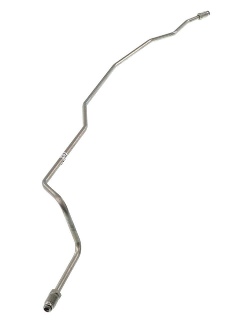 A long, silver, zigzag-shaped metal pipe with threaded ends from AGCO, model number Acw0108740.