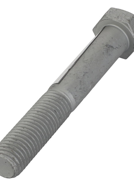 A close-up view of the AGCO Hexagonal Bolt (Model: Acw0885160) reveals a threaded shaft with a rough, gray surface texture. No current product description information is available.