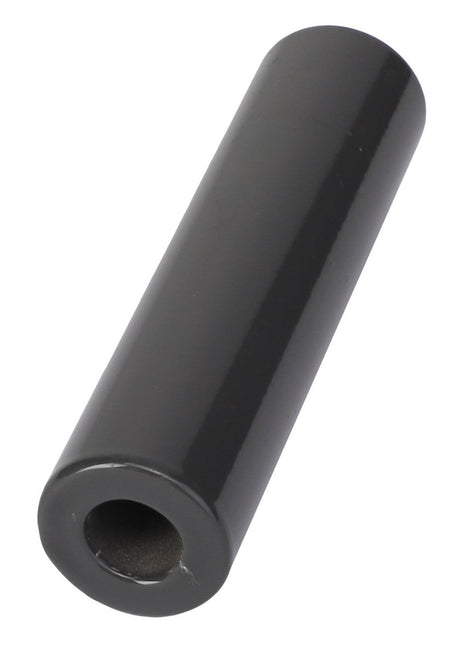 A cylindrical black object with a hollow center, resembling a tube or pipe, isolated on a white background. Product Name: AGCO | Mounting Tube - Acx2478720 by AGCO.