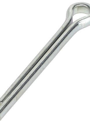 Close-up of the AGCO Cotter Pin (Model AG559768) featuring a silver metal finish, a looped head, and split ends. Detailed product description information is currently unavailable.