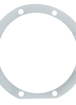 Product Description: The AGCO DISC - D46144400 is a white circular component featuring eight evenly spaced holes along its perimeter, similar in appearance to a flange or gasket. Available from the brand AGCO.