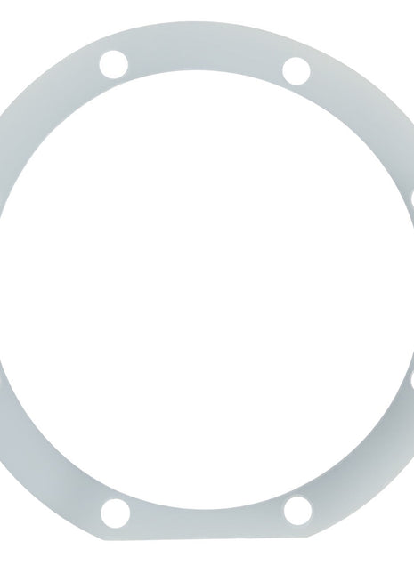 Product Description: The AGCO DISC - D46144400 is a white circular component featuring eight evenly spaced holes along its perimeter, similar in appearance to a flange or gasket. Available from the brand AGCO.