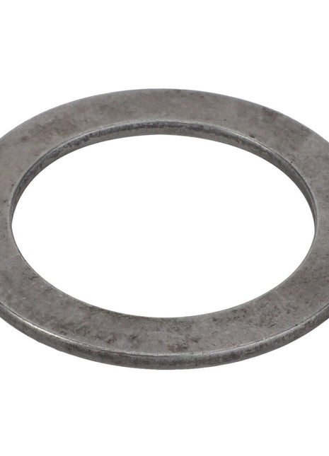 The AGCO | Support Washer - Fel116015 is a meticulously engineered circular metal washer featuring a central hole, crafted for precise applications.