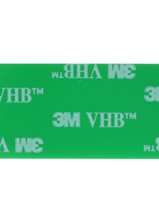 A green AGCO Tape - Acw1888590 with white text displaying "3M" and "VHB" in multiple orientations. While no current product description information is available, its high strength and versatile use are well known.