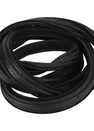 A coiled AGCO Window Seal (Acw3794370), perfect for insulation and sealing, rests elegantly on a pristine white background.