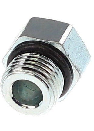 A durable metal hex plug, AGCO | PLUG - AG561797, features a precision-threaded body and a reliable O-ring seal.
