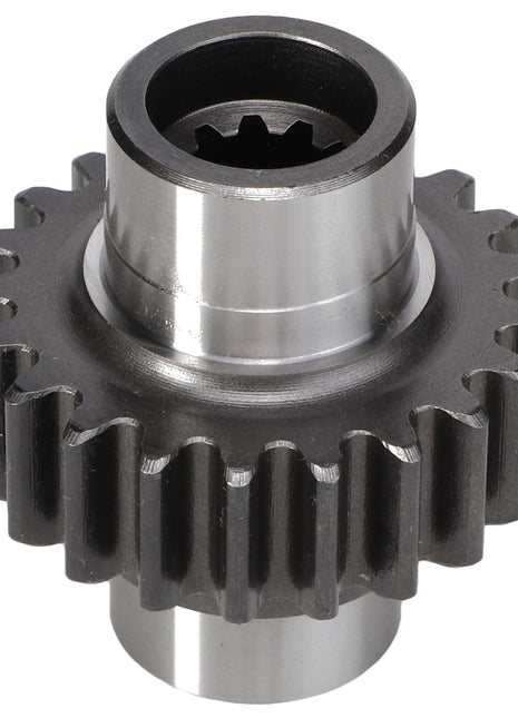 A close-up of the AGCO Sprocket - 3801274M1, a metal gear with evenly spaced teeth and a central circular hole, suitable for Massey Ferguson fitment.