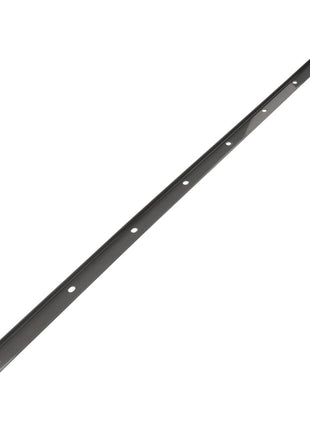 The AGCO | Sheet - Acw2093640 by AGCO is a long, narrow metal strip featuring evenly spaced holes along its length, making it perfect for various applications like shelving or hanging tools.