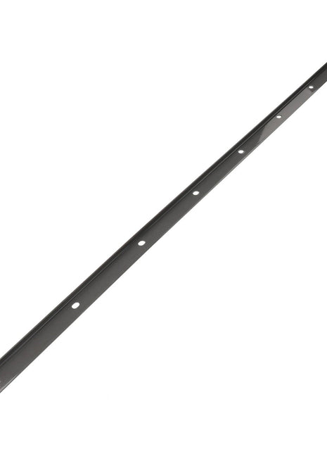 The AGCO | Sheet - Acw2093640 by AGCO is a long, narrow metal strip featuring evenly spaced holes along its length, making it perfect for various applications like shelving or hanging tools.