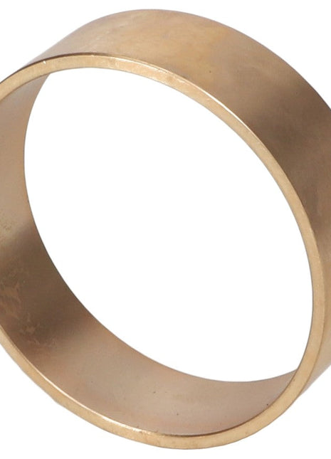 Product Description: The AGCO Bush - 8052128 is a plain, circular metal ring with a smooth, shiny surface.