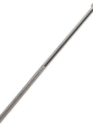 A long, slender metal threaded rod with a hexagonal head at one end, designed for versatile mechanical applications. Introducing the AGCO | HEXAGONAL HEAD BOLT - AG523197 by AGCO.