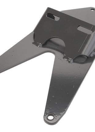 The AGCO Bracket - Acw224473A, a steel bracket featuring two extended arms and three mounting holes, is designed for mechanical or structural support.