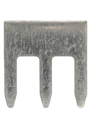 The AGCO BUSS BAR - AG519701, a three-pronged metal blade designed for electrical or mechanical connections, is shown against a white background. No current product description information is available.