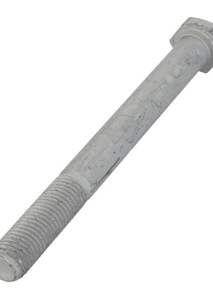 An AGCO | Hexagonal Head Bolt (model number Acx2313450) with a partially threaded shaft and a hexagonal head, positioned diagonally against a white background. No current product description information is available for this item.