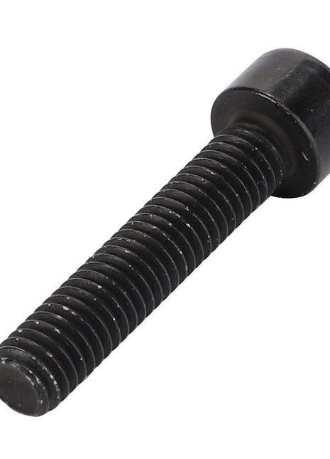 A black Socket Head Setscrew - Acw0996350 with a hex socket head and a partially threaded body is featured. No current product description information is available from AGCO.