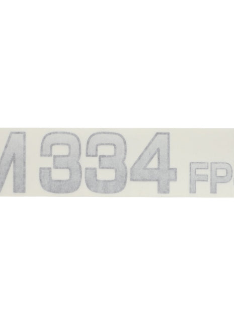 A label with the text "AGCO | Decal - Fel142085" printed in gray on a light background. No current product description available.