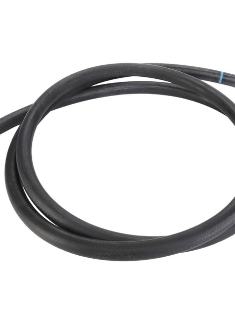 A coiled black rubber hose with blue markings by AGCO, named the Heater Hose - Acw1922690. Currently, no product description information is available.