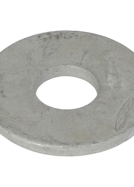 The AGCO | Flat Washer - Acw1628560, a high-quality metallic washer featuring a central hole, is typically used in mechanical assemblies to distribute load or secure fasteners. Further product details are currently unavailable.