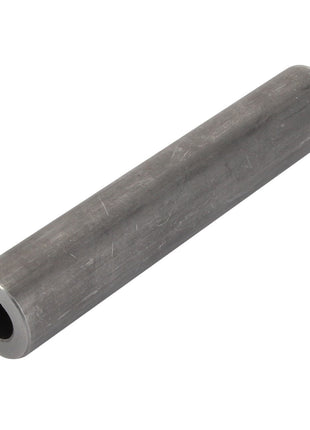 A sleek metal cylindrical tube with a hollow center, featuring a smooth surface and uniform diameter, the AGCO Bush - Acp0359400.