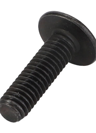 Introducing the AGCO Torx Head Screw - Acx2570340, a black, threaded bolt featuring a flat, round head that's perfect for any project. This product description highlights the essential features and ensures you have all the details needed.