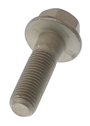 Introducing the AGCO | Hex Flange Head Machine Screw - Acw1058400: a superior metal hex bolt designed with a built-in washer and featuring a precisely threaded shaft.