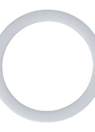 The AGCO | Thrust Washer - Ag054488, a sleek white circular ring with a subtly thicker outer edge, is shown from above against a plain background. No current product description available.