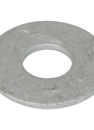 The AGCO | Flat Washer - Acw1628590 by AGCO is a flat, metallic, circular washer with a central hole, designed for use in various mechanical applications.