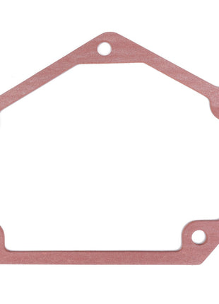 The AGCO | Seal - F119200710030 is a hexagonal-shaped gasket with five holes around its edges, designed for genuine seals in maintenance and repair tasks, ideal for sealing joins between two surfaces.