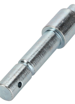 The AGCO | Pin - Acw5571540 is a metallic cylindrical pin featuring a smaller diameter at one end and a hole near the opposite end. No additional product description information is available.