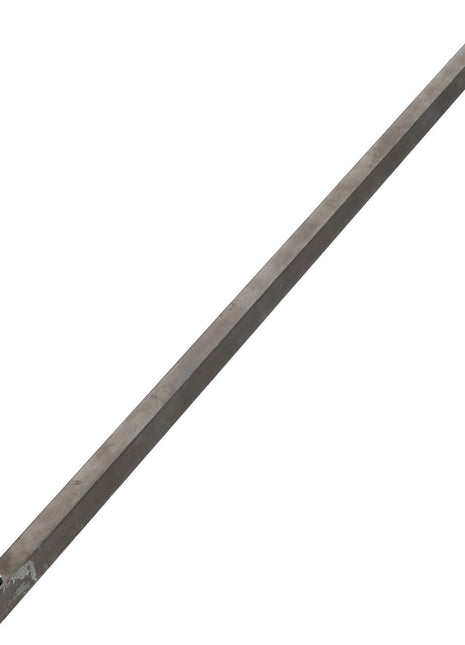 The AGCO | Hex Shaft - Fel152147 is a long, cylindrical metal rod featuring a small hole near one end, offering versatile applications across various industries.