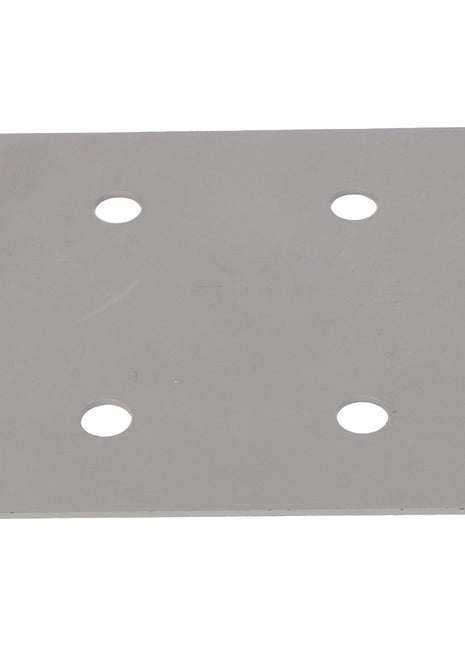 The AGCO WEAR SHIM - AG260930 is a gray rectangular metal plate featuring four evenly spaced holes. No further product description information is available at this time.