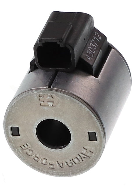 A close-up view of a cylindrical solenoid valve with the word "AGCO" and part number "ACP0637100" engraved on it. The valve has a black connector at the top. For questions before ordering, please contact our support team.