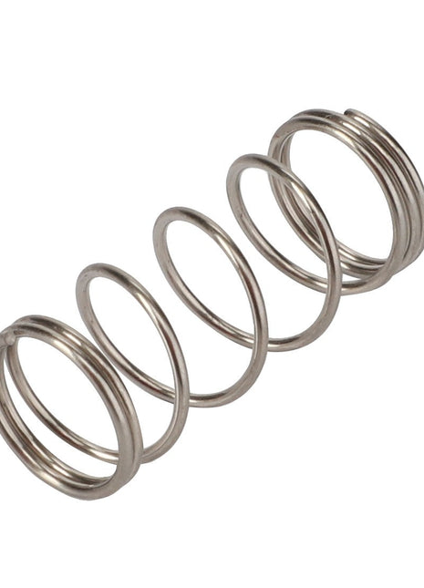 A close-up image of the AGCO | Shutter - Acw0730460 metal compression coil spring, shown against a plain white background. Product description details for this AGCO item are currently unavailable.