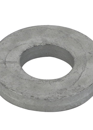 The AGCO | Disc - F149200810130 is a round, flat metal washer with a central hole, typically used in mechanical assemblies to distribute load or act as a spacer. Currently, there is no product description available for specialized variants of this washer.