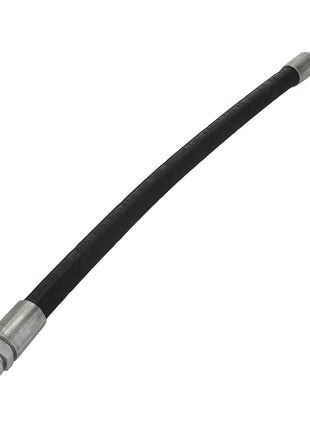 A black hydraulic hose with metal fittings on both ends, identified as AGCO Hydraulic Hose - Acw1985670, from the brand AGCO; no current product description information is available.