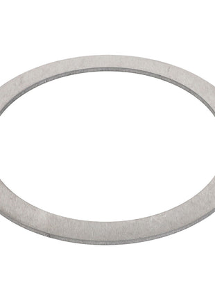 A flat, circular metal washer with a central hole and smooth edges, featuring an unmistakable precision that embodies the essence of a product designed without compromise is the AGCO | Adjusting Washer - Acp0369180 by AGCO.