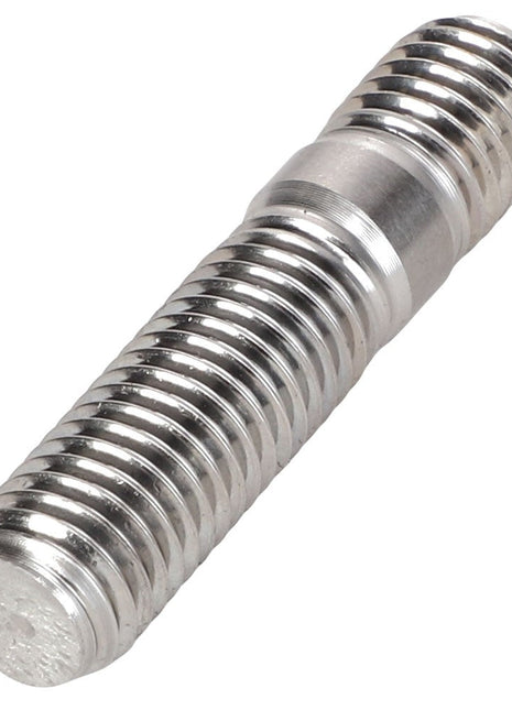A close-up image of the AGCO Stud Bolt - Acw3519970, showcasing its double-ended threaded design with threads on both ends and a smooth central section. The stud is made of metallic material and has a cylindrical shape. No current product description information is available.