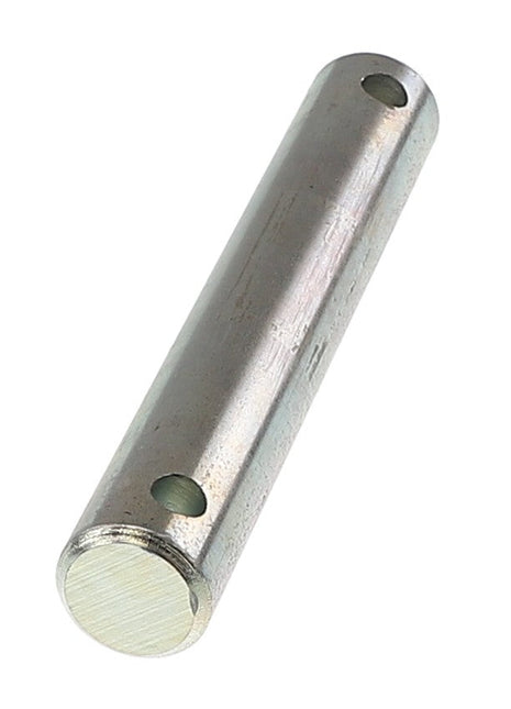 A cylindrical metal pin, marketed as the AGCO Headless Pin - Acp0016140, featuring two holes drilled near the ends.