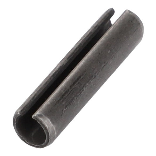 A close-up of the AGCO Slotted Spring Pin - Acx3727570 features a precise split along its metallic cylindrical length.