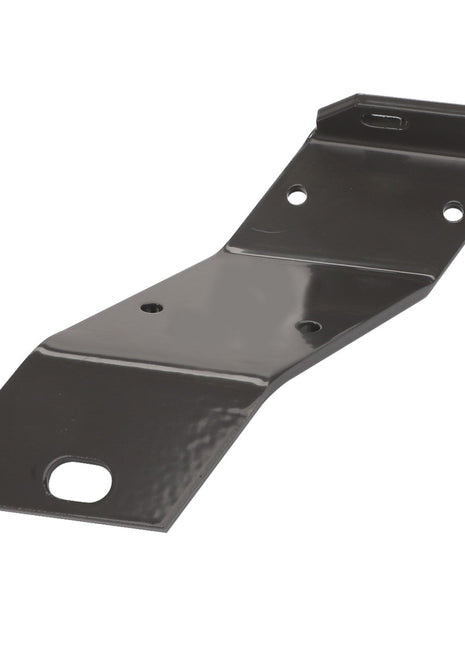 The AGCO | SUPPORT - D28786592 is a black metal bracket featuring several drilled holes and a bent shape. No current product description information is available.