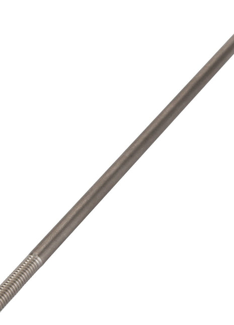 The AGCO CARRIAGE BOLT - AG523581 is a long metal screw with threading on one end and a flat, round head on the other. Currently, no additional product description information is available.