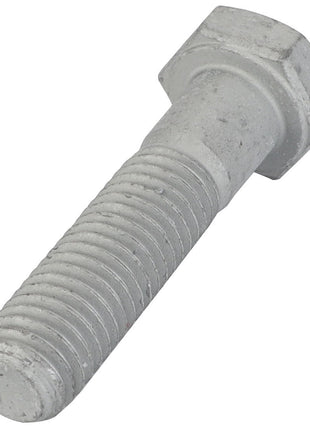 A close-up view of the AGCO Hexagonal Bolt - Acw1490620, featuring a silver finish and a partially threaded shaft.