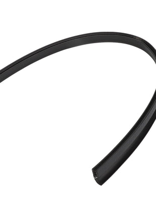 A curved, black windshield wiper blade refill with a slim, rubber design, isolated on a white background. Product Name: AGCO | Gasket - Acw0470970, Brand Name: AGCO. No current product description information is available.