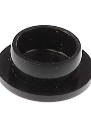 This AGCO | PROTECTIVE PLUG - CH193-5916, a black cylindrical plastic washer, features a raised circular edge. No current product description information is available.