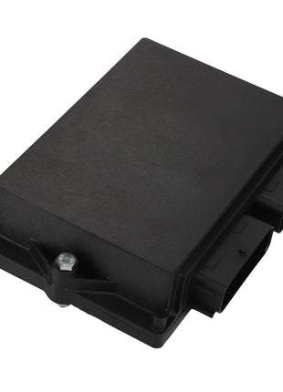 The AGCO Control Unit - Acp0367400 is a black rectangular electronic module featuring multiple connectors on the side. Currently, there is no detailed product description available.